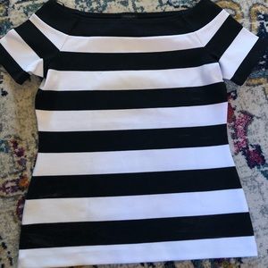 Ann Taylor S Scoop Neck Womens Short Sleeve Top
